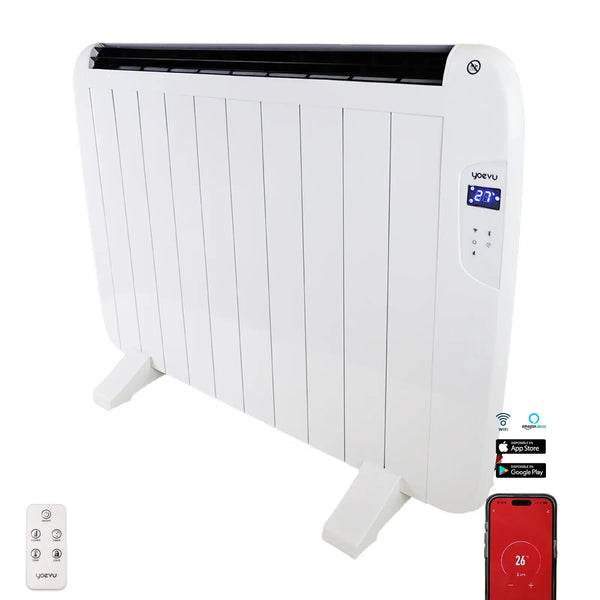 Emisor térmico de aluminio de 1500W