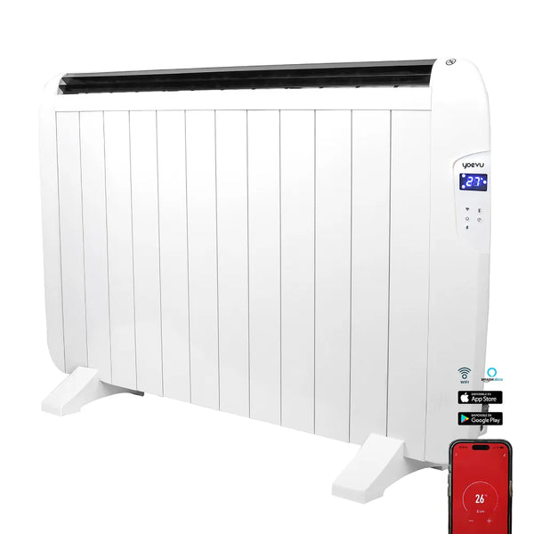 Emisor térmico de aluminio de 1800W