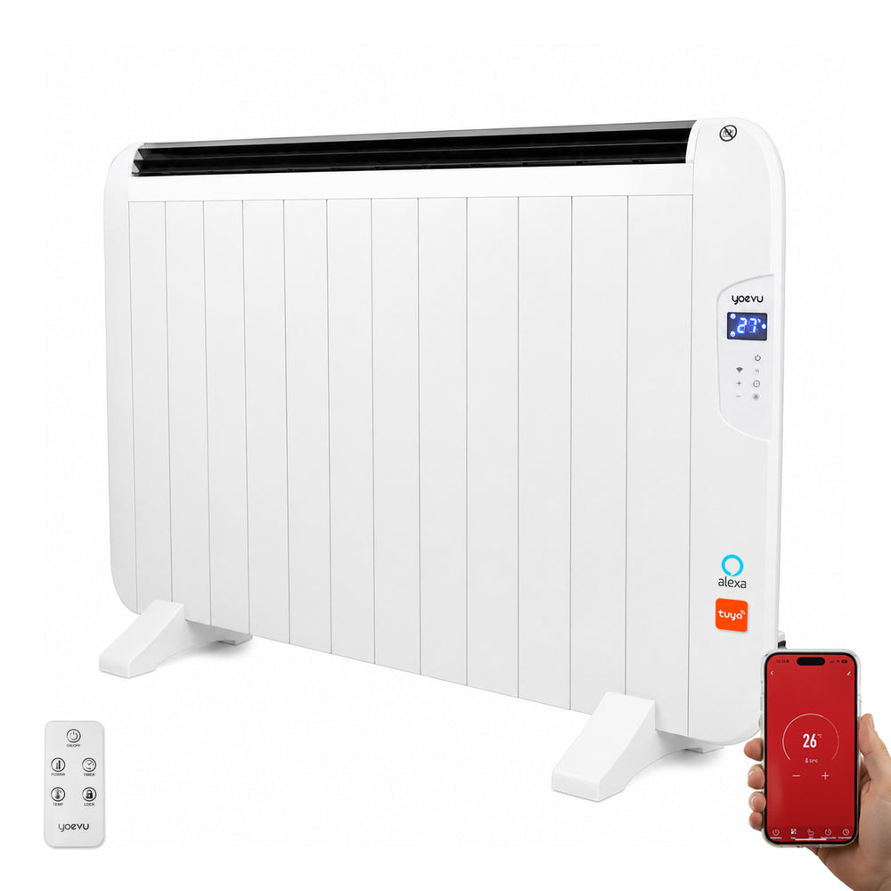Emisor Térmico de Aluminio 2000W con WiFi