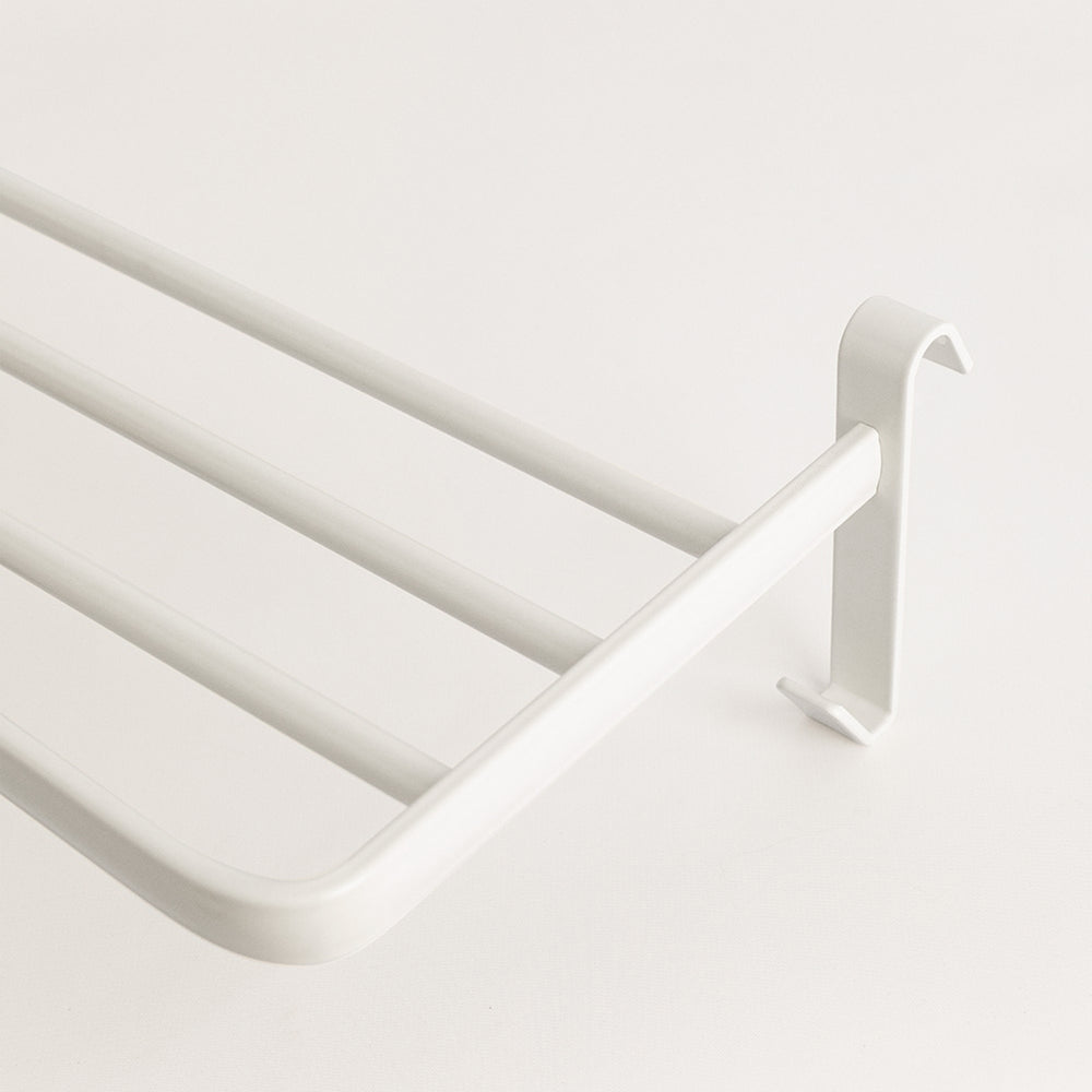 Estante supletorio para toallero eléctrico | Blanco/Negro