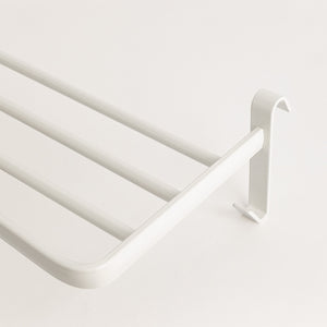 Accessory shelf for electric towel rail | White/Black