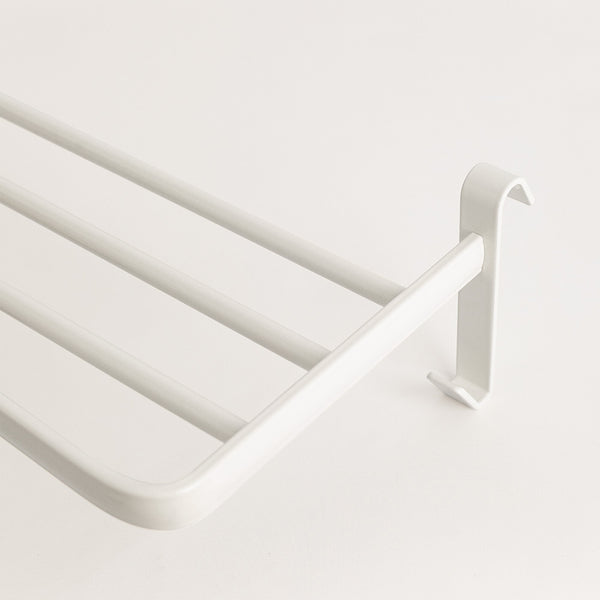 Accessory shelf for electric towel rail | White/Black
