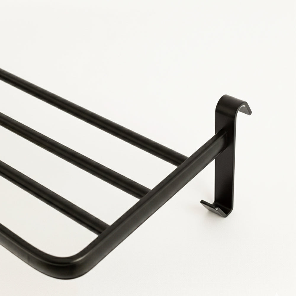 Estante supletorio para toallero eléctrico | Blanco/Negro