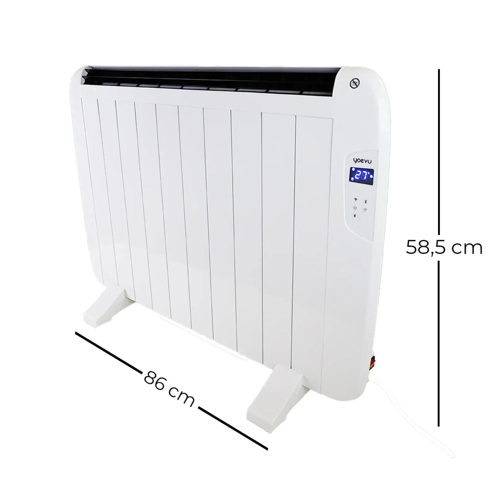 Emisor térmico de aluminio de 1500W