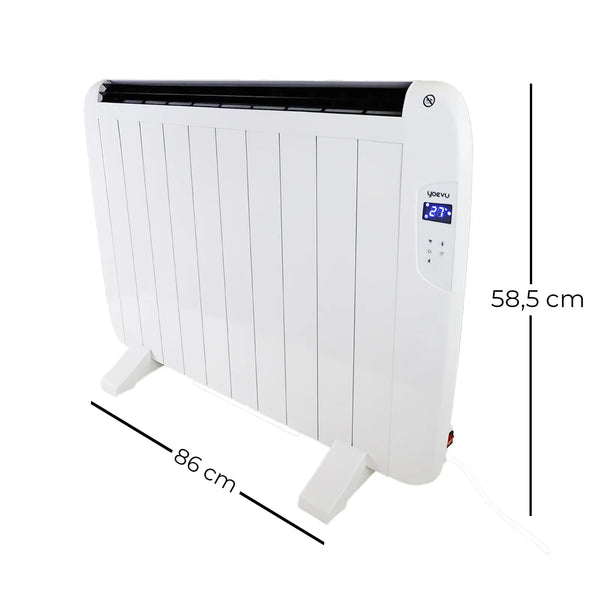 Emisor térmico de aluminio de 1500W