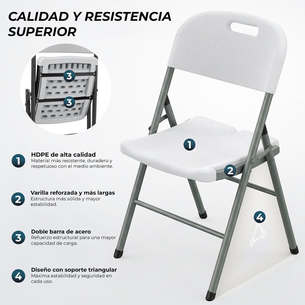 Pack 2 Sillas Plegables