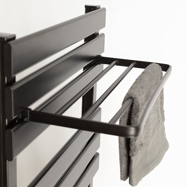 Accessory shelf for electric towel rail | White/Black