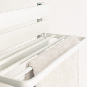Accessory shelf for electric towel rail | White/Black