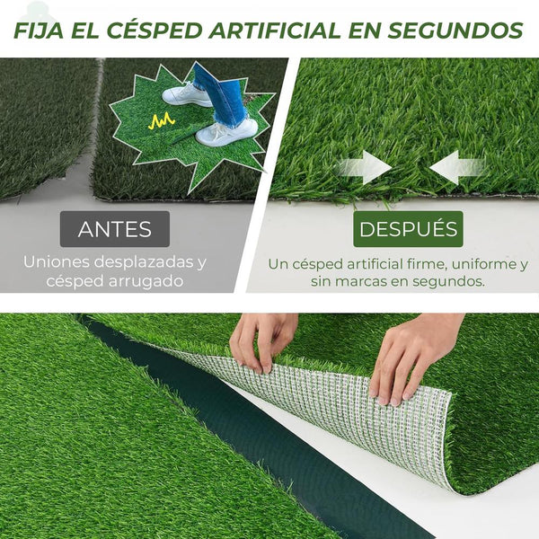 Cinta adhesiva césped artificial doble cara