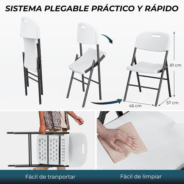 Pack 2 Sillas Plegables