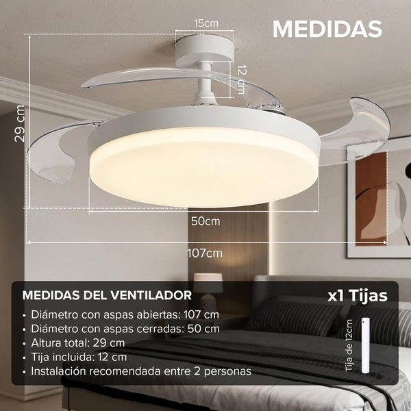 Ventilador de techo CONCEPT OVA