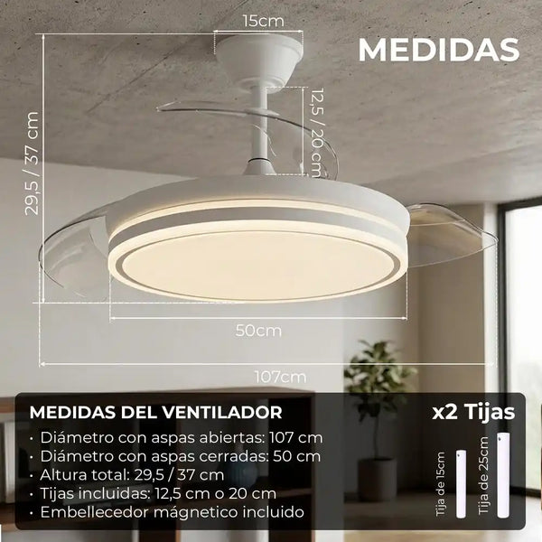 Ventilador de techo EOS ONE