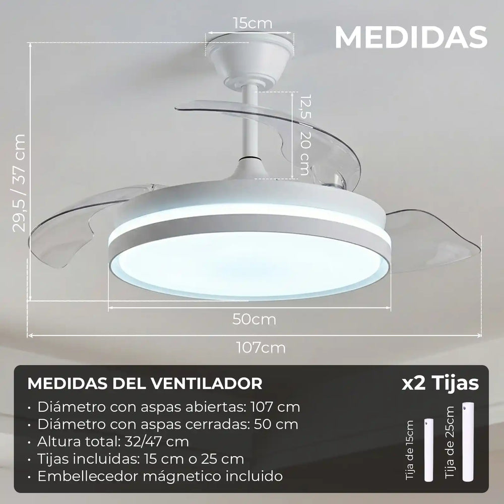 Ventilador de techo ESPARTAN