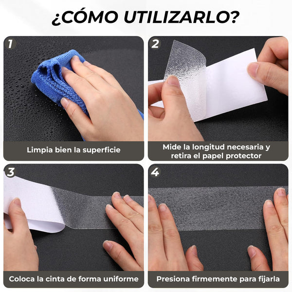 Cinta adhesiva antideslizante
