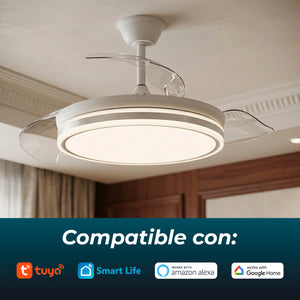 Ventilador de Techo con Luz LED y WiFi | EOS PLUS