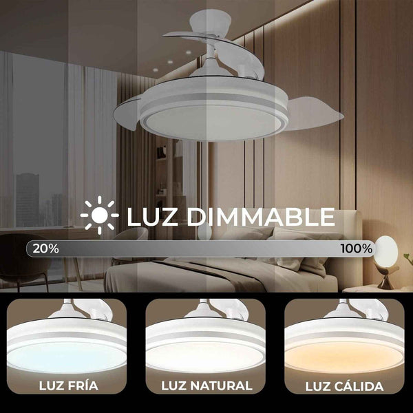 Ventilador de techo inteligente EOS PLUS