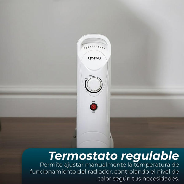 Mini Radiador de Aceite 1000W