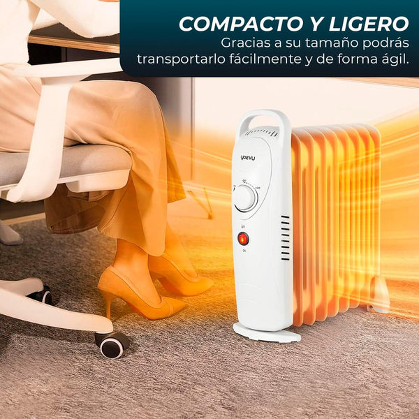 Mini Radiador de Aceite 1000W