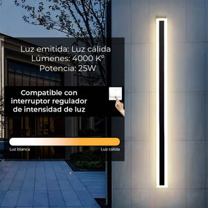 Aplique de Pared Exterior LED