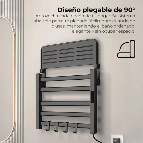 Toallero Eléctrico WiFi 100W con estante