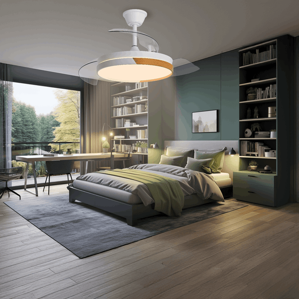 Ventilador de techo NATURE WHITE