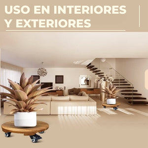 Pack de 2 soportes para plantas
