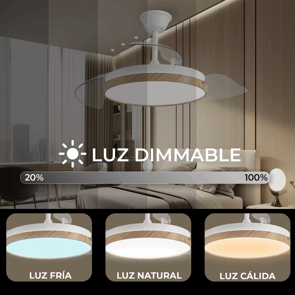 Ventilador de techo NATURE