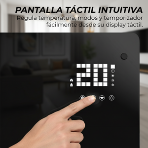 Emisor térmico de cristal 2500W