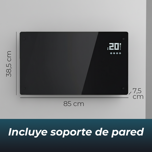 Emisor térmico de cristal 2500W