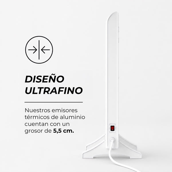 Emisor Térmico de Aluminio 2000W con WiFi