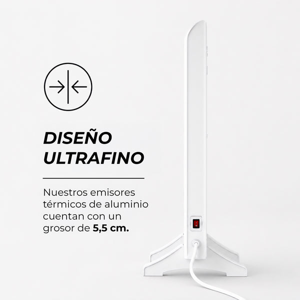 Emisor Térmico de Aluminio 900W con WiFi